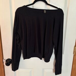 Beyond Yoga Charcoal Long Sleeve Top